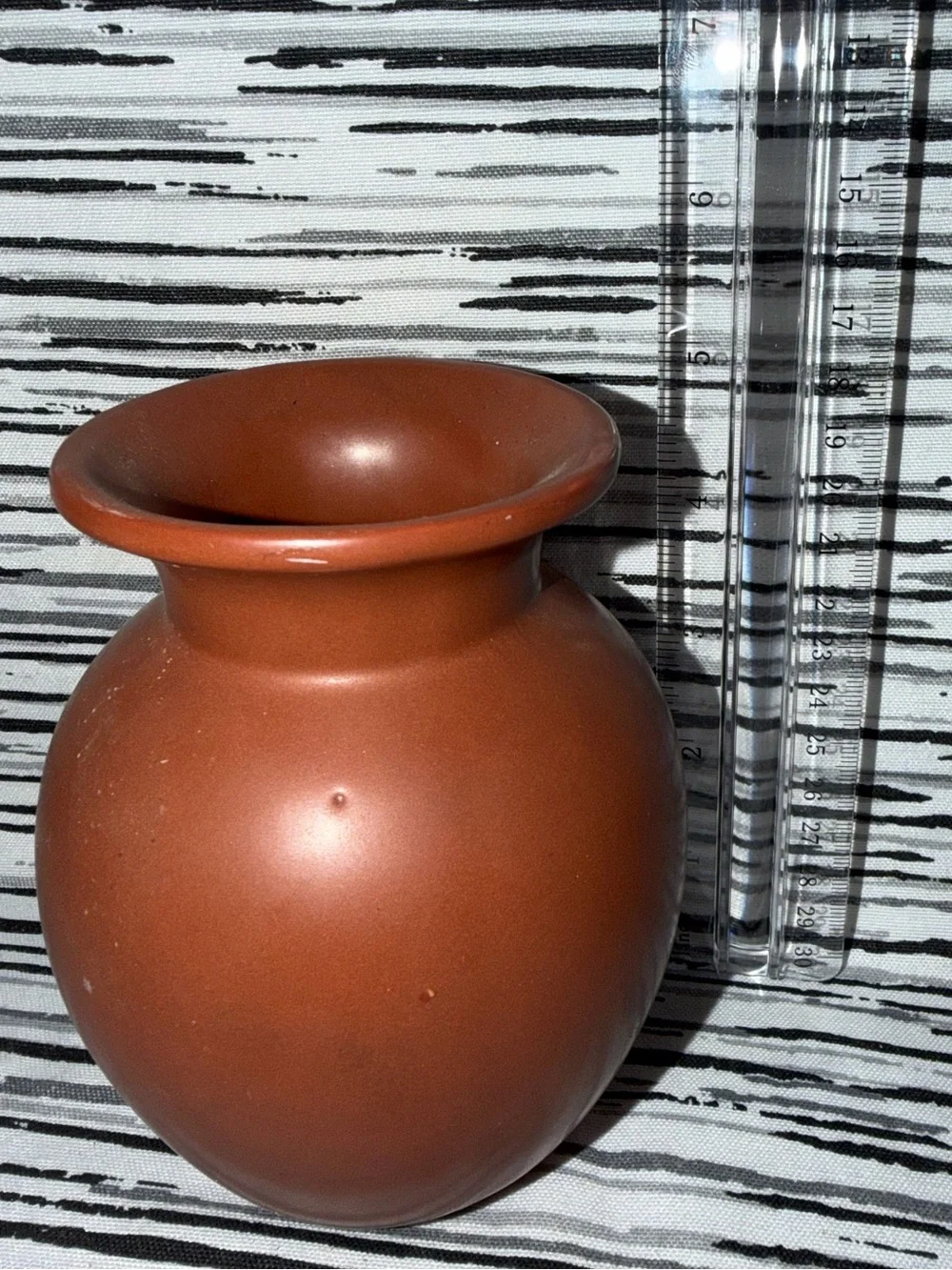 1940-1950 Mccoy Brown Matte Ceramic Vase